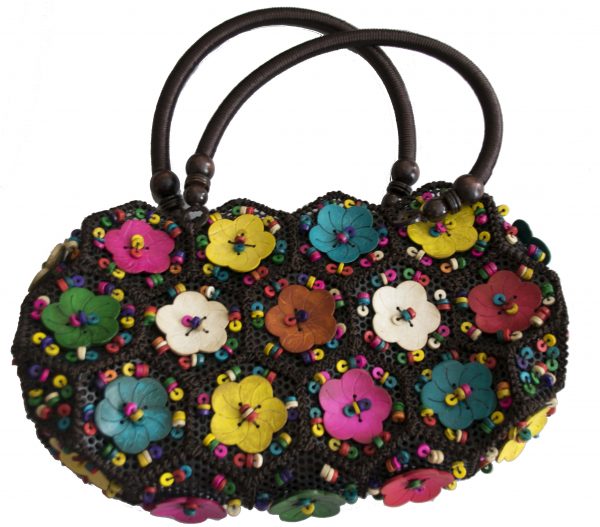 Coconut Shell Bag (Coloured)