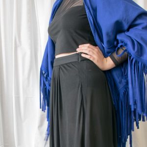 Large Cape/Shawl Blue